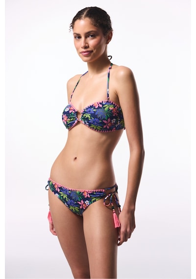 Penti Çiçekli Ciele Yüzük Detaylı Bikini Altı
