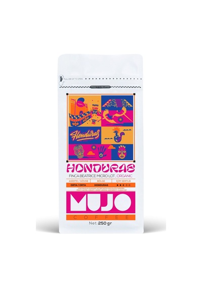 Honduras Finca Beatrice Micro Lot. Organic Çekirdek Kahve-250gr-v60 V60