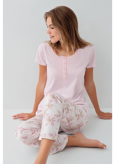Arnetta Kadın Pembe Pijama Takım Ar3624-s-v1 Pembe