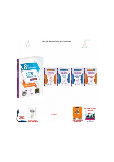 Karekök 8. Sınıf Lgs Karma Deneme 3 Kitap Seti
