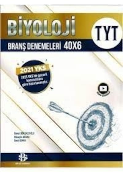 Tyt Biyoloji 40X6 Branş Denemeleri Bilgi Sarmal Yayınları