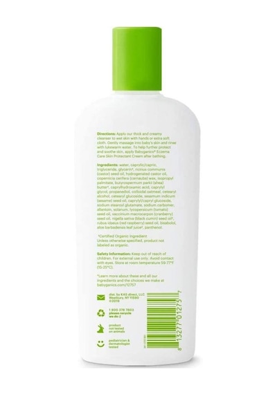 Babyganics Nemlendirici ve Temizleyici Krem 236 ML