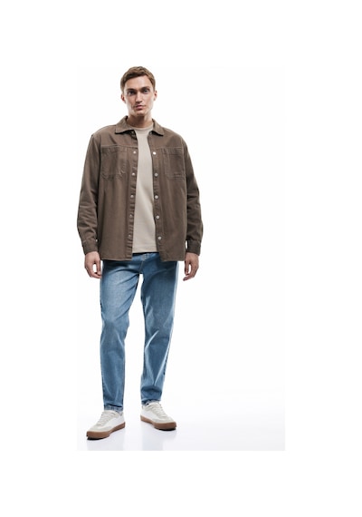 Koton Pamuklu Normal Bel Tapered Fit Jean Pantolon - Joe Jean Orta İndigo 7wam40043nd