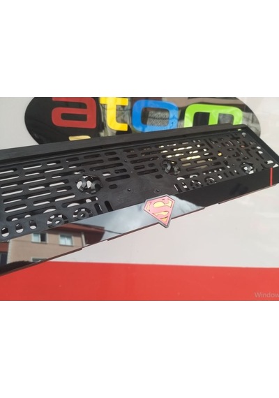 Süpermen -  3D Lazer Kesim Pleksi Plakalik 536216486