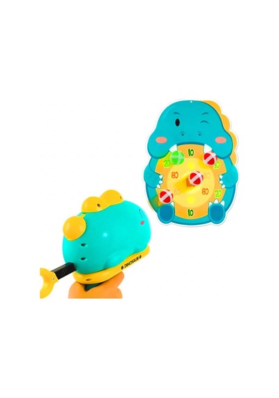 Dinozor Ball Gun Hedef Oyunu Top Atan Dinozor Tabanca 6+