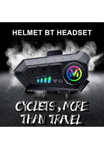 Hallow Y10 Bluetooth Kasklarla Uyumlu İnterkom