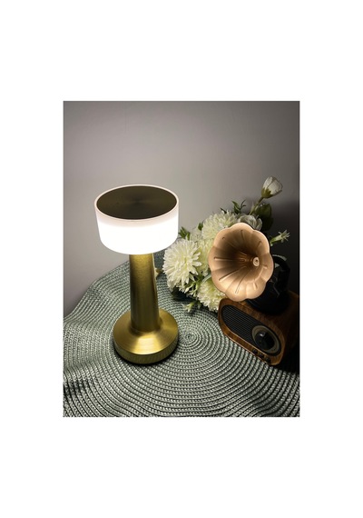 Altın Renk Denver Şarjlı Masa Lambası Ct-8436 Gold