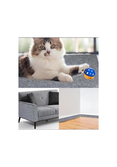 Tırmalama Halısı Gri 30 x 100 CM
