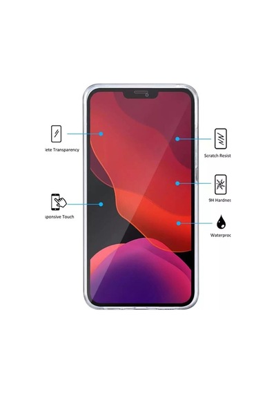 İphone 13 Pro İle Uyumlu Kılıf 360 Şeffaf Hem Ön Hem De Arka Yüzünü Koruyan Toz Ve Kirden Koruyan Transparan 2 Parça Tam Koruma Silikon Kılıf
