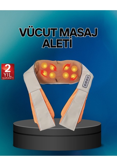 Zengemtx Ev Ve Araç İçi Uyumlu Masaj Cihazı Beyaz