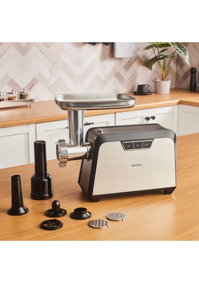 Karaca Inox 2000W Kıyma Makinesi Inox