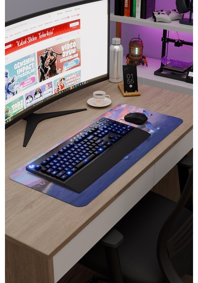 Kiki's Delivery Service Anime V5 - 70x30 Xl Gaming Kauçuk Kaymaz Taban Mouse Pad Fare Altlığı