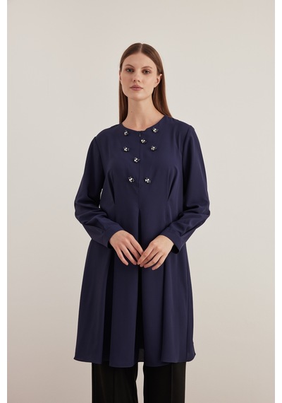 Aker 24aw15760112 Büyük Beden Tunik 24aw15760112 014 Lacivert Lacivert