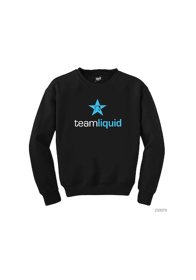 Team Liquid Star Siyah Sweatshirt