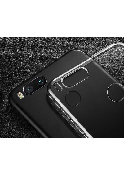 Xiaomi Mi 5x Kılıf Kamera Korumalı Şeffaf Kalın Üstün Koruma Silikon Pazarplus