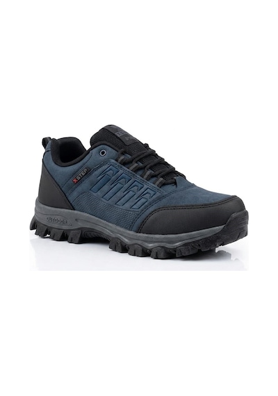 Xstep Erkek Kaymaz Taban Suya Dayanıklı Outdoor Kışlık Ayakkabı X5 Lacivert