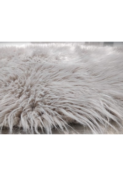 Yamalıhome Peluş Halı Apost Kum Beji 75x100cm Post Halı