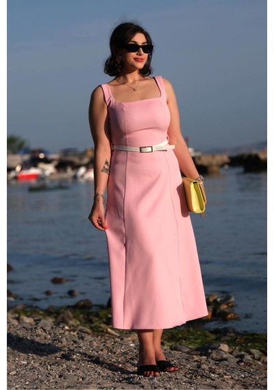 Gigi Wardrobe Pembe Sunset Elbise Pembe Pembe