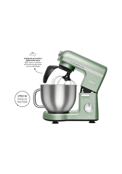 Karaca Mastermaid Chef Pro 1750 W Çift Kollu Stand Mikser