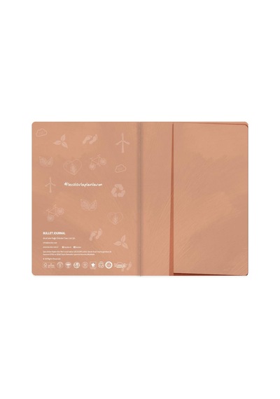 Tr 17x24 Keten Noktalı Bullet Journal Defter Kelebek Genel