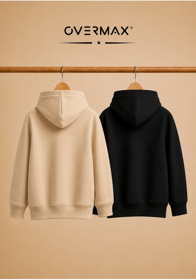 Overmax Çocuk 2 Li Sweatshirt Takımı 3-12 Yaş Siyah-bej - 917353073 Siyah-bej
