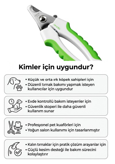 Andis Kedi Köpek Tırnak Makası Küçük Ve Orta Irk Köpek Ve Kediler İçin