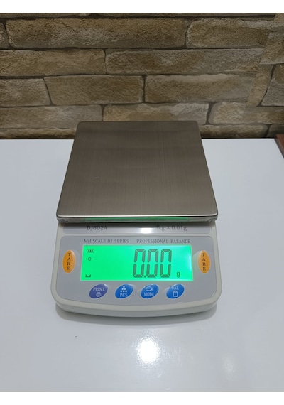 5 Kg Kapasiteli-0.01 Gr Hassas Kuyumcu Laboratuvar Terazisi