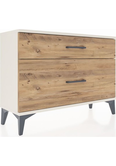 Arges Şifonyer 2 Çekmeceli 88x30x64 Aytaşı-çam Aytaşı