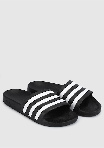 Adidas - Adilette Aqua Siyah Unisex Terlik F355433 Core Black / Cloud White / Cor