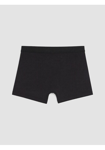 LC Waikiki Lc Waıkıkı Siyah Pamuklu Esnek Erkek Boxer 3'lü Paket