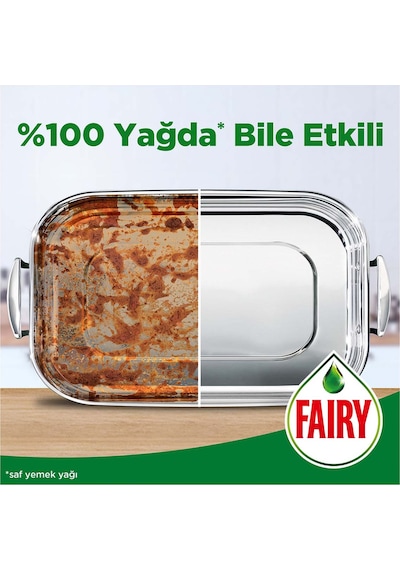 Fairy Limon Kokulu Sıvı Bulaşık Deterjanı 4 x 1350 ML