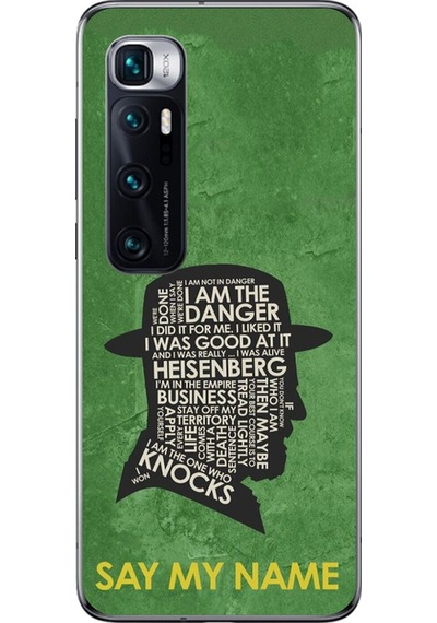 Xiaomi Mi 10 Pro Uyumlu Şeffaf Kılıf Breaking Bad Tasarımlı