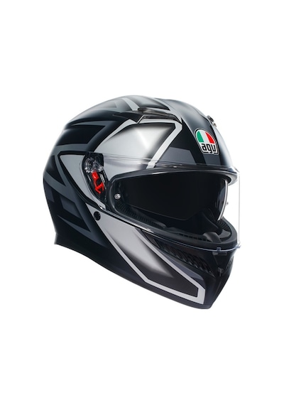 Agv K3 Mplk Compound Kask Gri - Mat Siyah