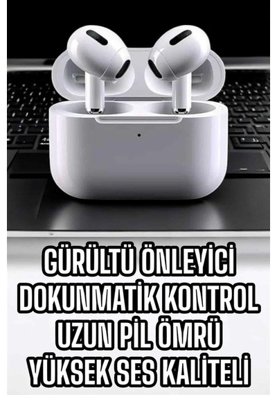 3.nesil - 436 - Tws Bluetooth Kulaklık Mikrofonlu Anc Özelliği - Flzdgnkr - Dokunmatik Kontrol