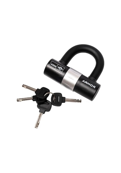 Armor Motosiklet İçin Yüksek Güvenlikli Dövme Çelik Zincir Kilit 10mmx1.20mt-810 Mv