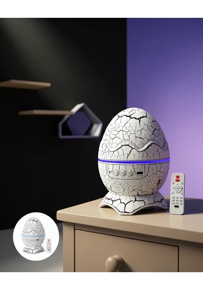 Astraltech Yumurta Şeklinde Renk Değiştirilebilir Gece Lambası Çok Renkli