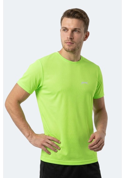 Slazenger Herrera Erkek Neon Yeşil Tişört