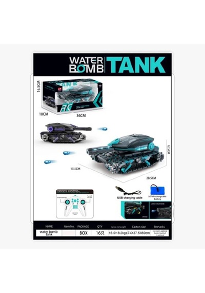 Hd5011 2 4g Su Atan Tank Çok Renkli