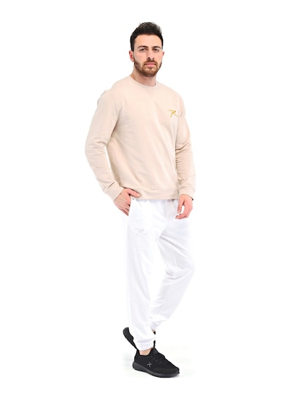 Raru Sweat Pantolon Occupo Beyaz
