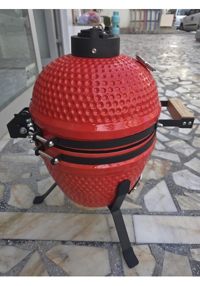 Tr Prime 13 Seramik Kömürlü Kırmızı Barbekü Genel