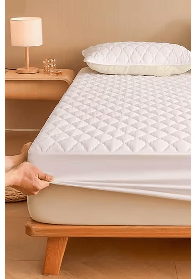 Lexroo Kapitone Microfiber Su Geçirmez Fitted Yatak Koruyucu Alez Tek/çift Kişilik 180 X 200 Çok Renkli