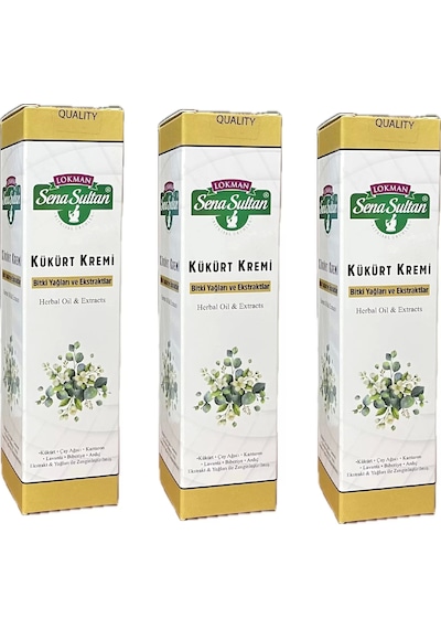 Sena Sultan Kükürt Kremi 100 Ml 3adet