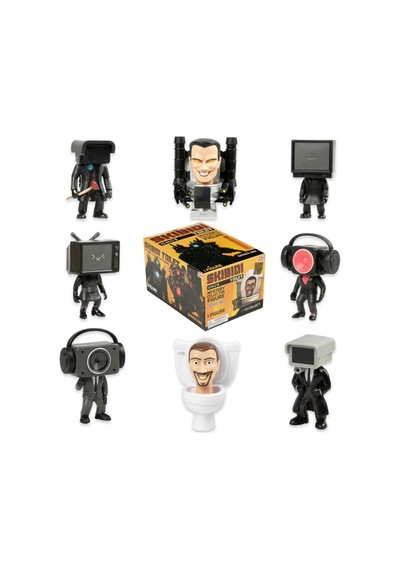 Kbd00000 Skibidi Toilet Figür Surpriz Paket
