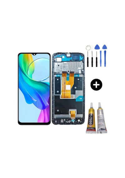 Vivo Y18 Uyumlu Çıtalı Lcd Ekran Dokunmatik + Montaj Seti