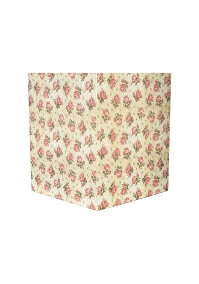 Vitale Şiva Çiçek Desenli Krem Mumluk 18X31 CM Ak.Fq0024-K