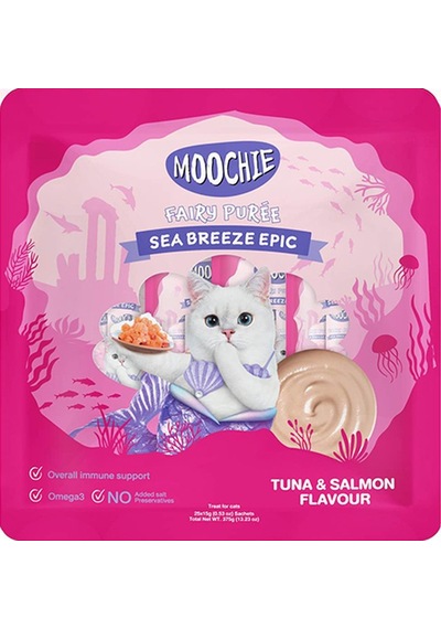 Moochie - 211 - Sıvı Kedi Ödülü Ton-somon - Csmo-tex - 25x15 Gr