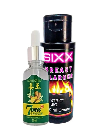 7days Bay Saç Bakım Yağı Ve + Sıxx Memme Bakım Kremi 60 Ml
