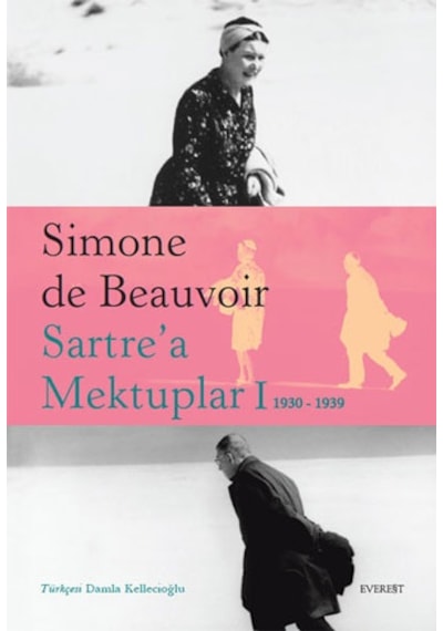 Sartre A Mektuplar 1: 1930-1939 + Konuk Kız + Nelson Algren'e Aşk Mektupları + Okuma Sticker'ları