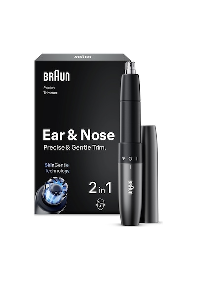 Braun Kulak Ve Burun Düzeltici, Cep Boyutu, Çift Bıçak, Skingentle, En20
