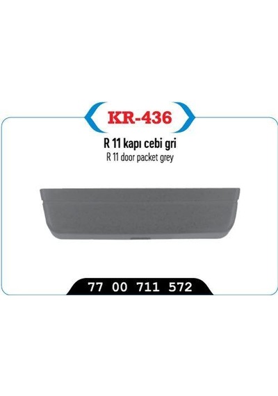 Kapı Cebı Gri R9 R11